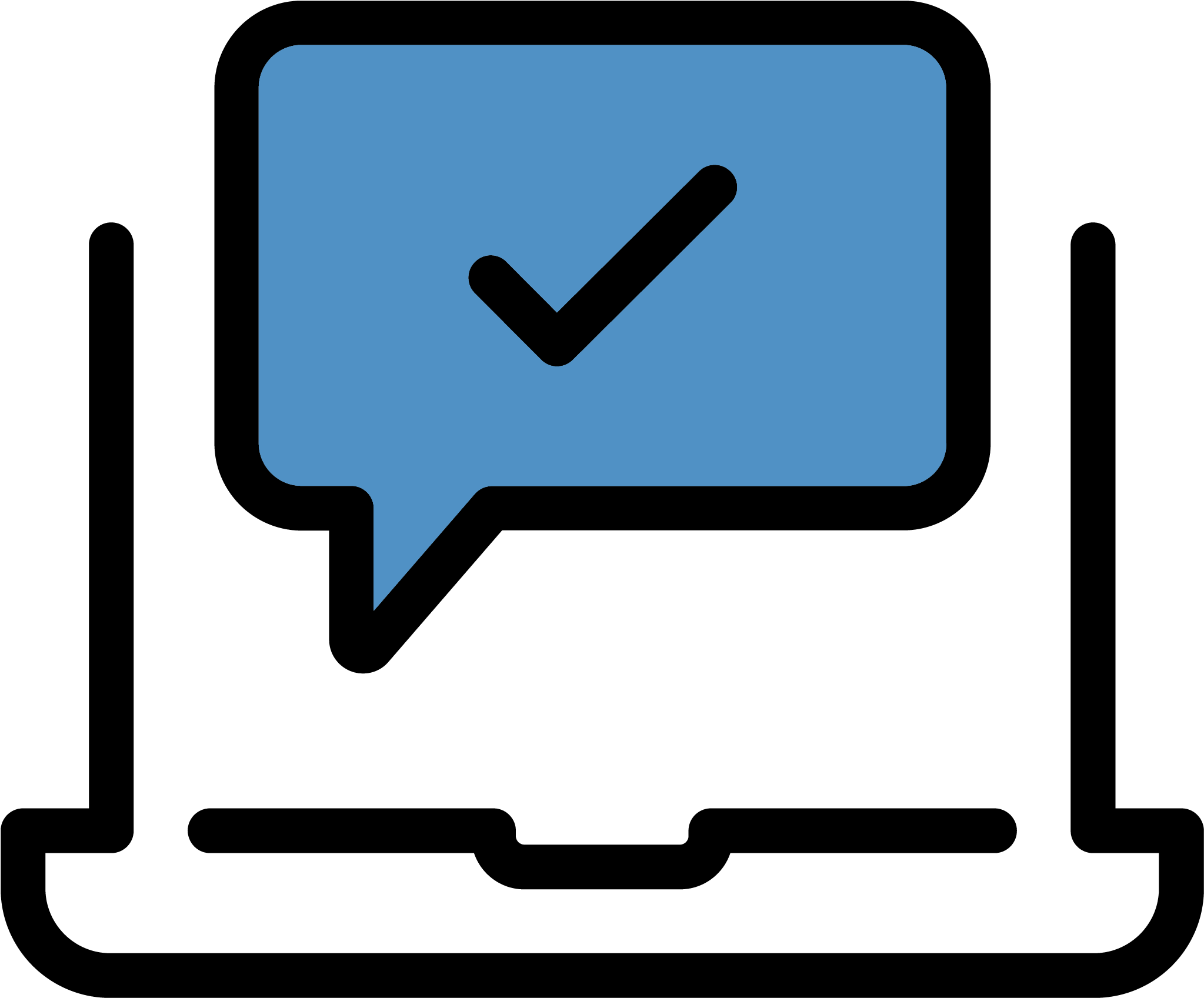 Real Time Lightning Rod - Computer Clipart (2058x1708), Png Download