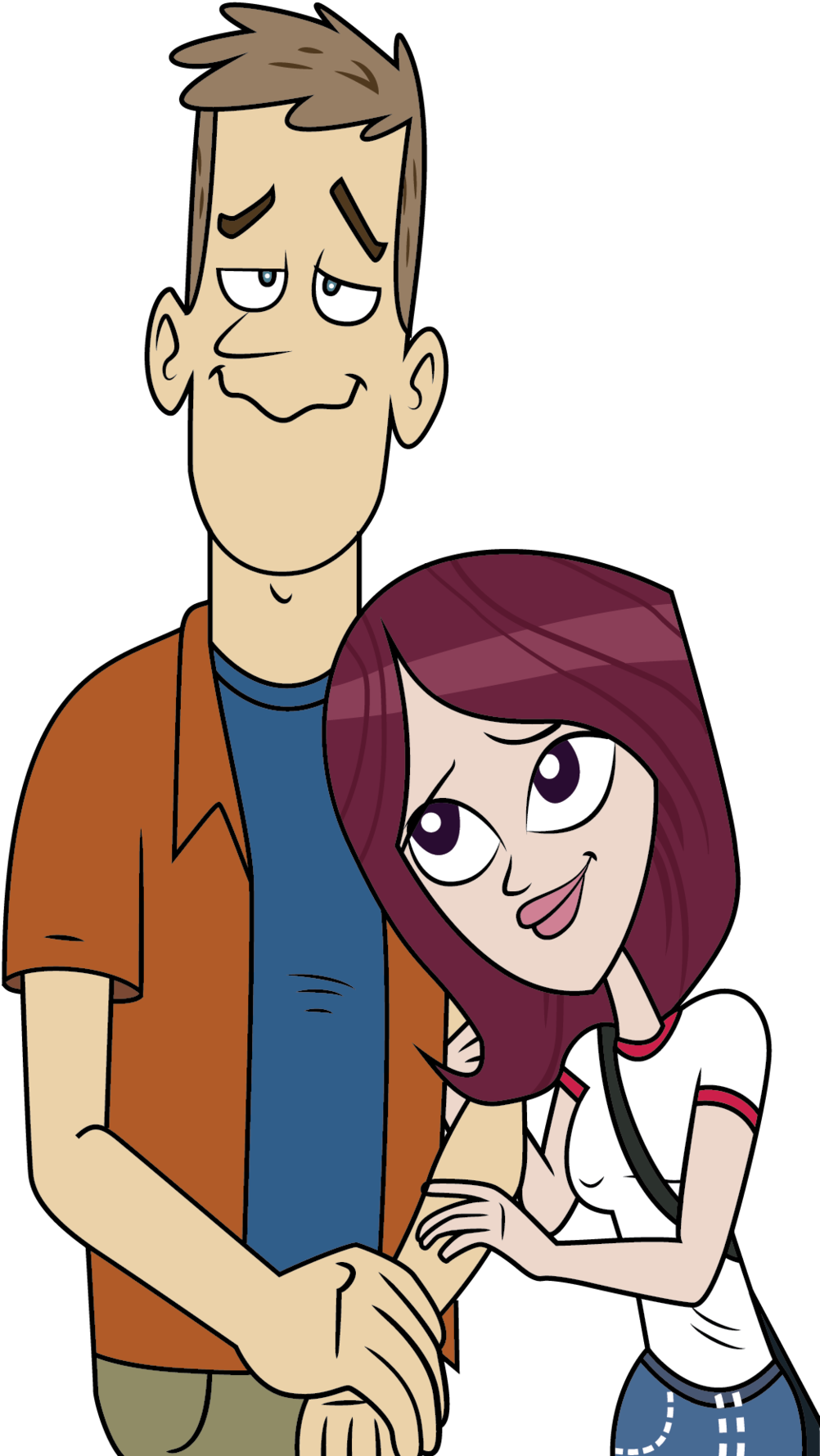 Brunch Vector Dan Clipart Free - Dan Vs Chris And Elise - Png Download (1024x1799), Png Download