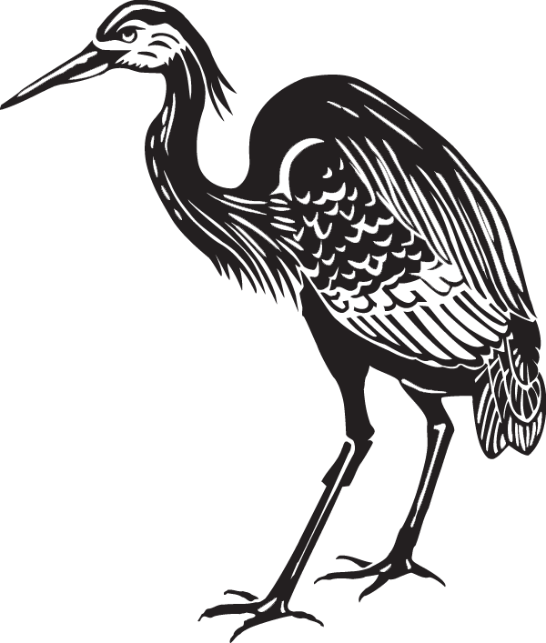 Heron Clip Art - Png Download (600x707), Png Download