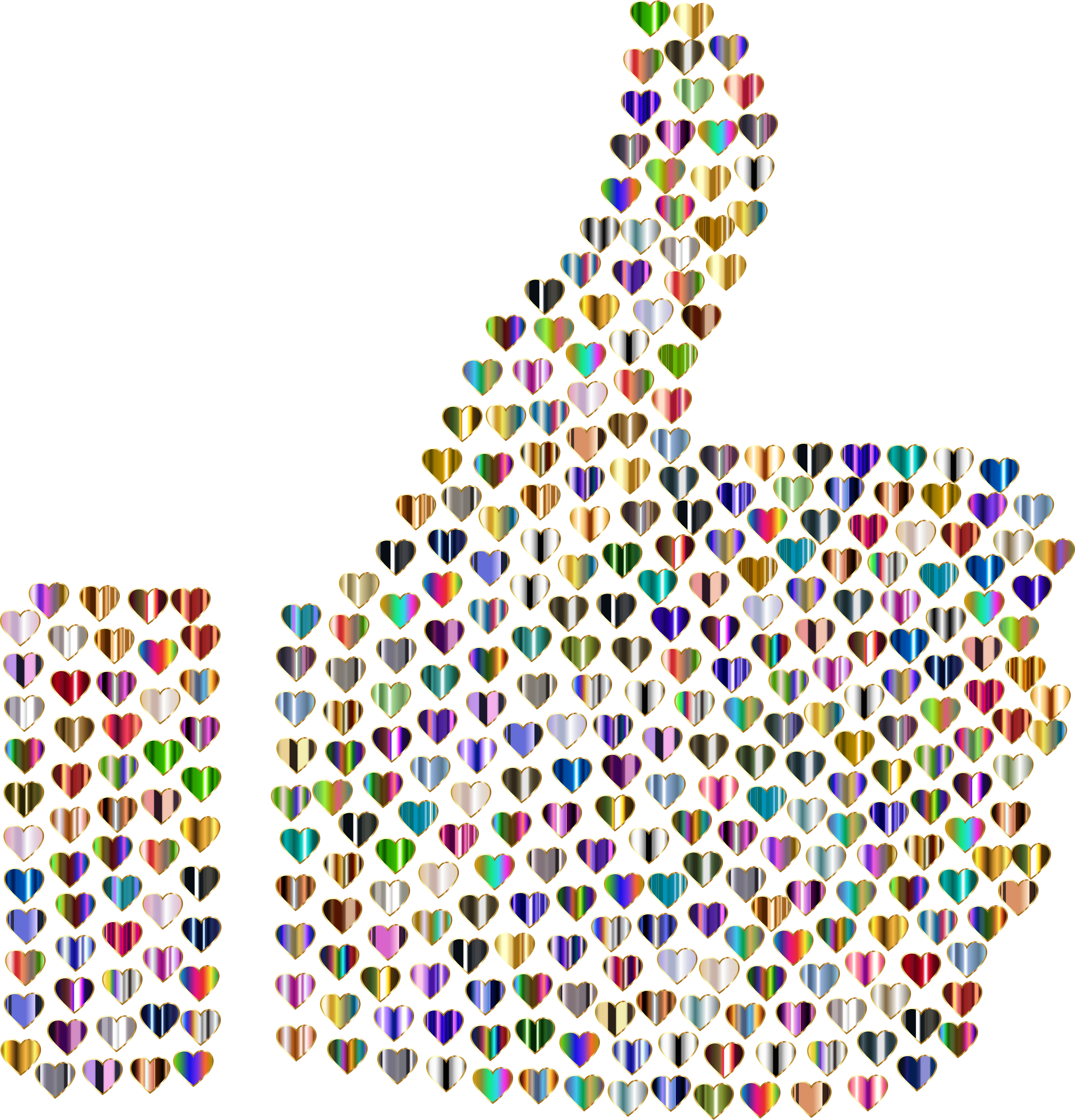 Big Image - Thumbs Up Background Png Clipart (2238x2332), Png Download