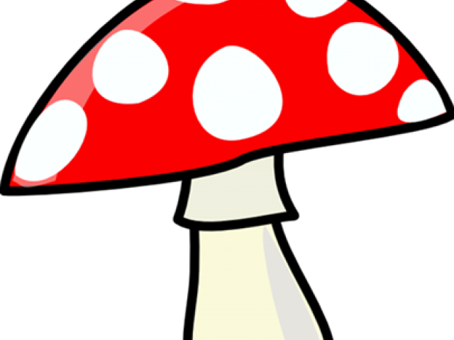 Mushroom Clipart Cartoon - Cartoon Mushroom - Png Download (640x480), Png Download