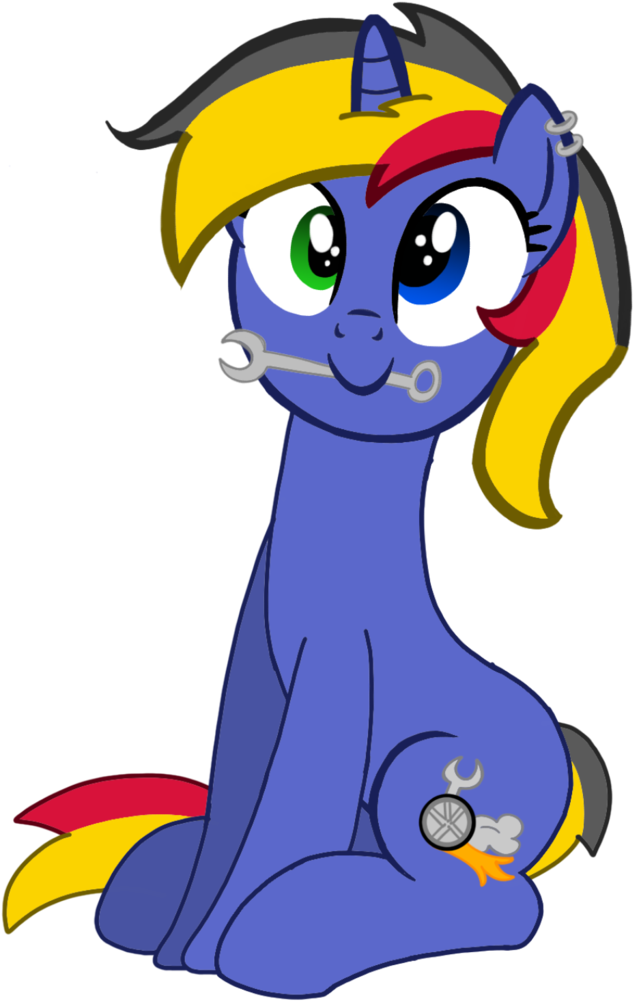 Toyminator900, Cute, Ear Piercing, Earring, Female, - Cartoon Clipart (1024x1024), Png Download