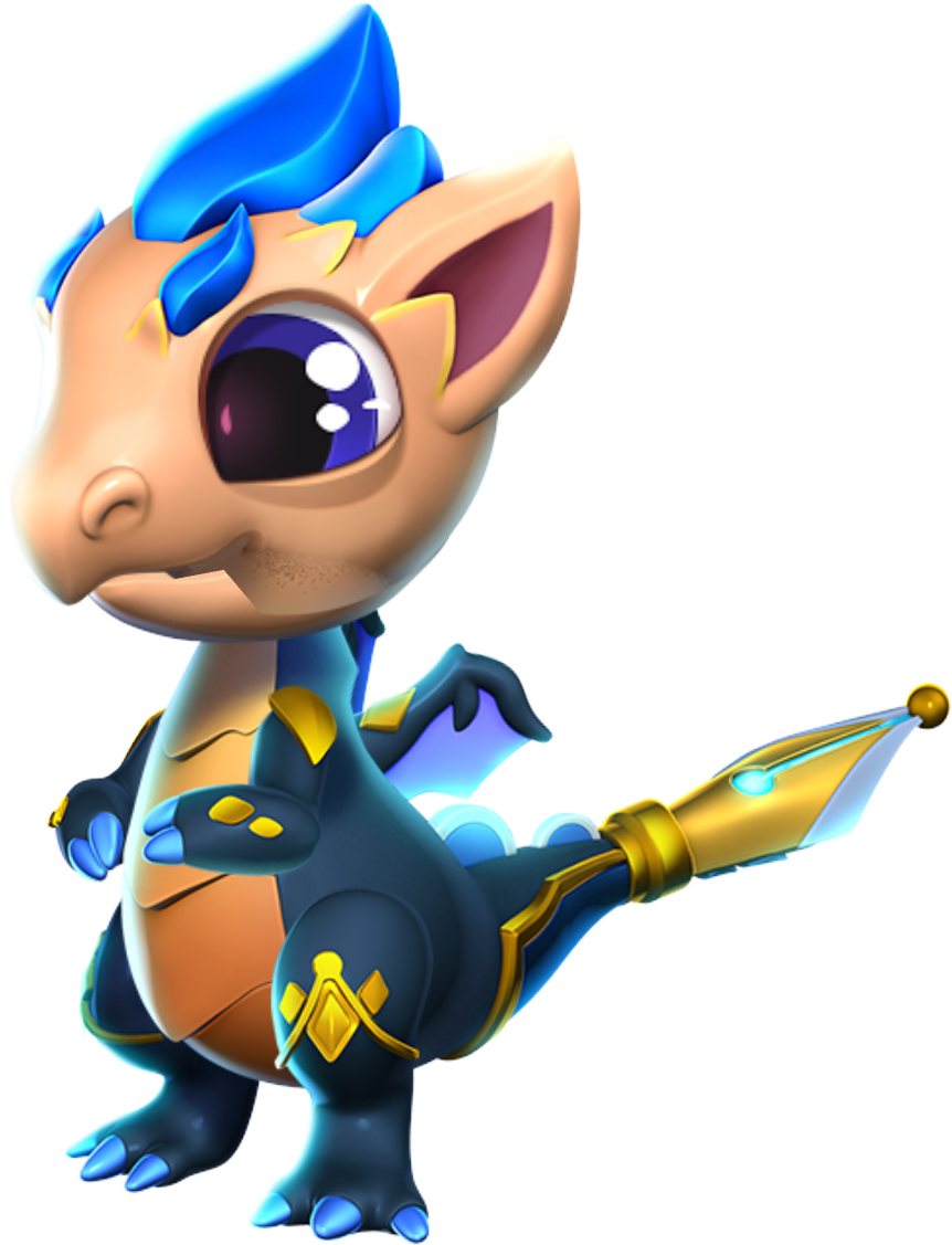 Professor Dragon Baby - Professor Clipart (862x1127), Png Download