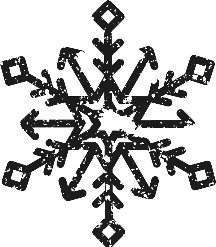 Distressed Snowflake Stamp - Joy With Snowflake Svg Clipart (800x800), Png Download