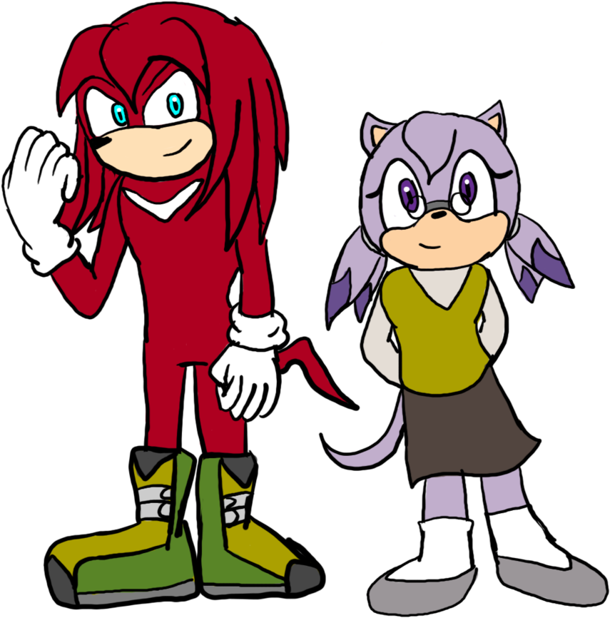 Clip Library Stock Sonic And The Next Gen Kids By - Cartoon - Png Download (1024x915), Png Download
