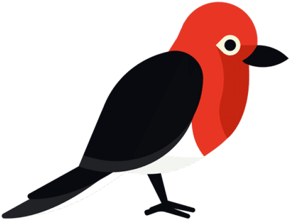 Red Headed Woodpecker Sketch Clipart (640x480), Png Download