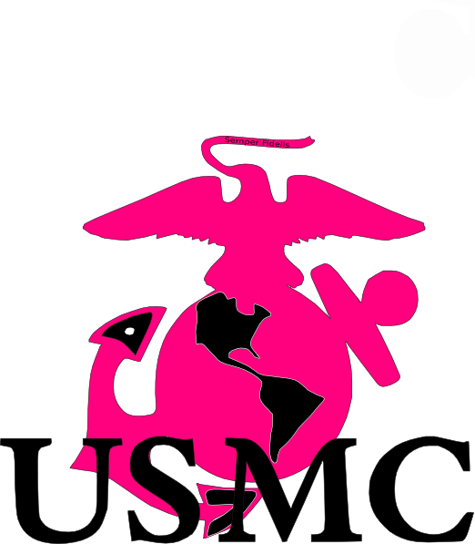 Marine Corp Logo Svg Clipart (522x597), Png Download