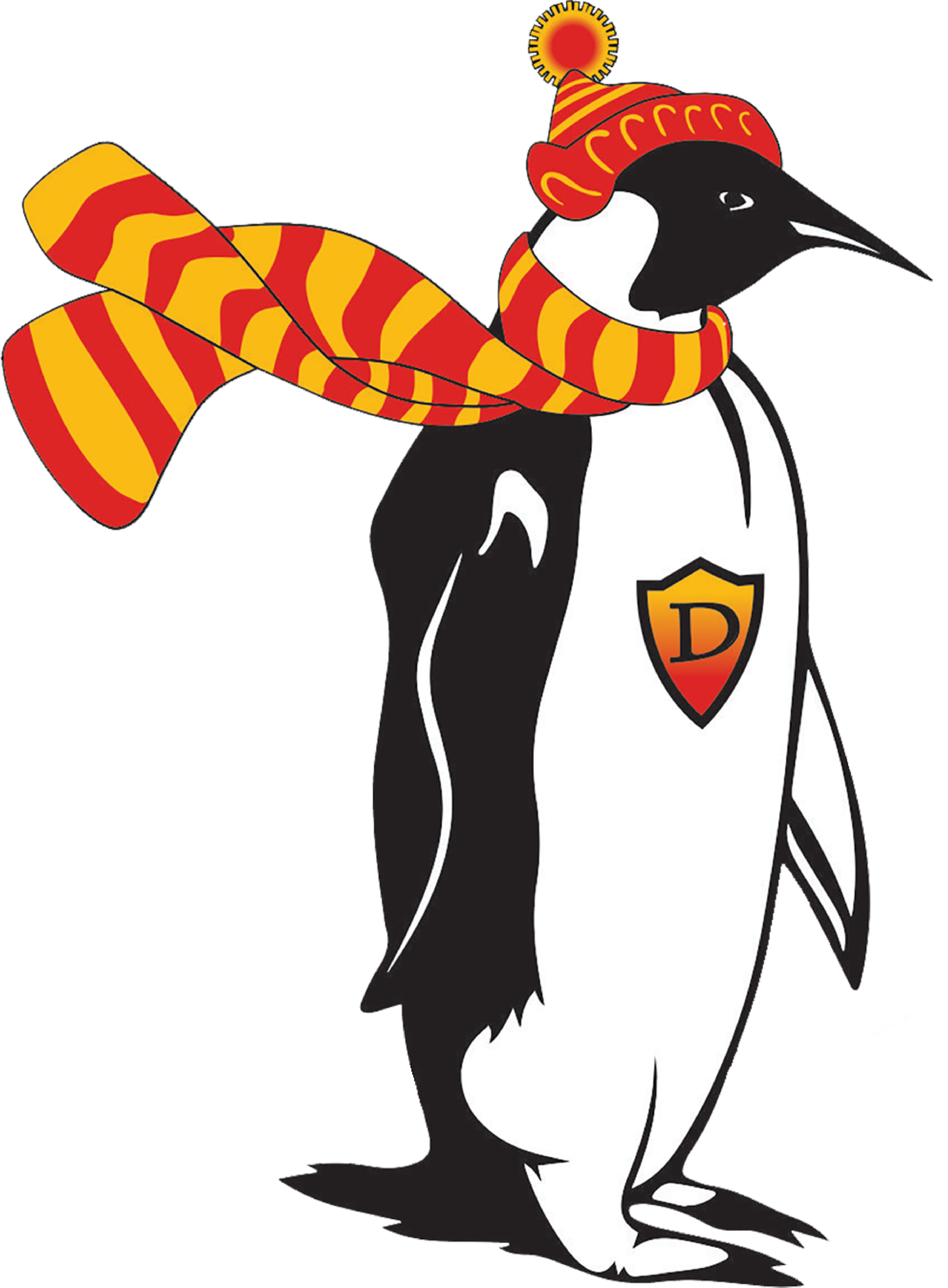 Factories Clipart Dust Pollution - Emperor Penguin Black And White Vector - Png Download (4167x6667), Png Download