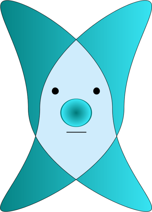 Vector Clip Art - Clown - Png Download (600x837), Png Download