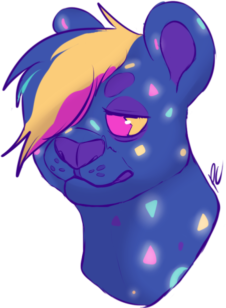 Purple Pen Cliparts - Drawing - Png Download (500x623), Png Download