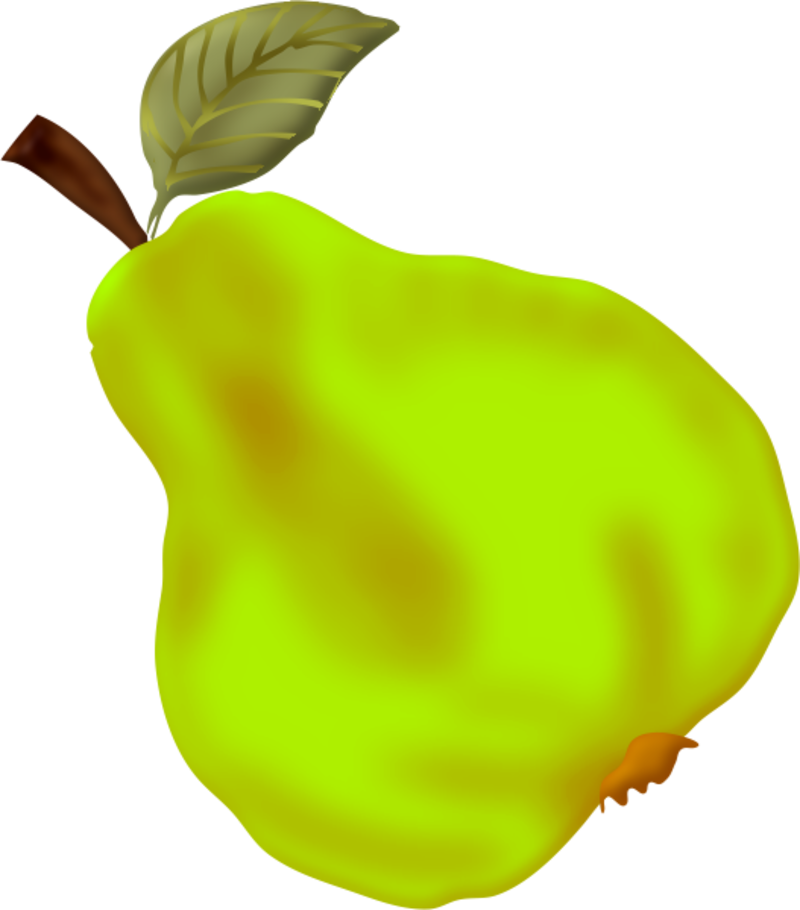 Poire11oct5 - Exotic Fruit Clipart (800x910), Png Download