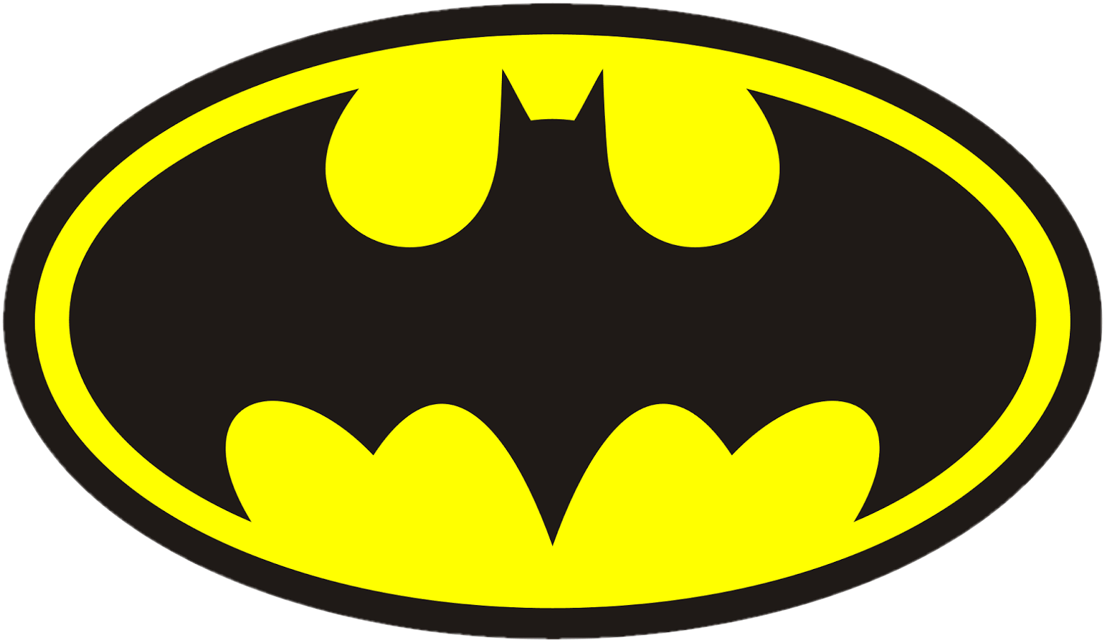 Rec Men's Softball's Champion - Batman Logo Clipart (1000x500), Png Download