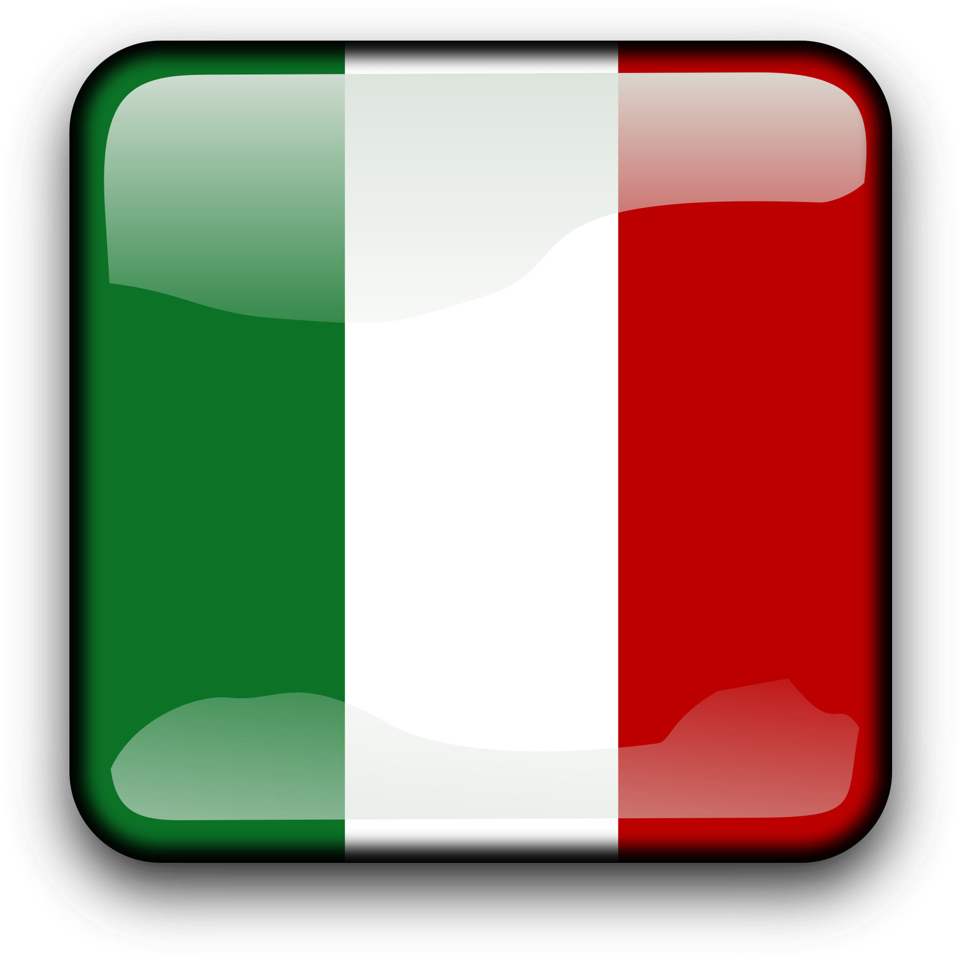 Free Clipart - French Glossy Flag Large Tote Bag - Png Download (2400x2400), Png Download