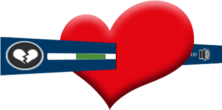 Love From To - Heart Clipart (1000x350), Png Download