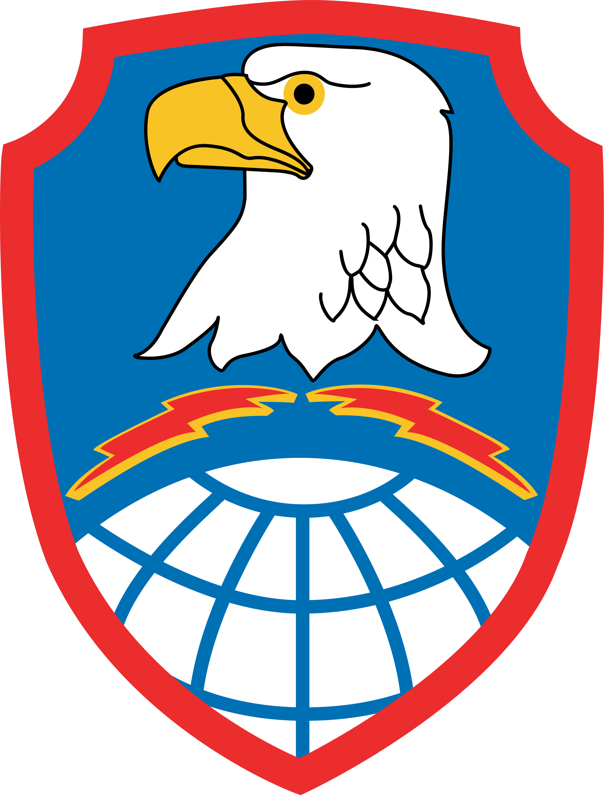 United States Army Space And Missile Defense Command - Space And Missile Defense Command Clipart (1200x1580), Png Download