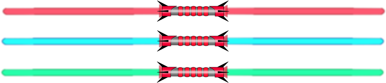 Bb-8 Lightsaber Computer Icons Star Wars Jedi - Lightsaber Clipart (1584x340), Png Download