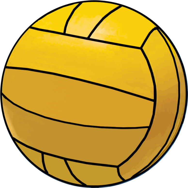Image Obtained Through Google Commons - Water Polo Ball Clipart - Png Download (777x778), Png Download