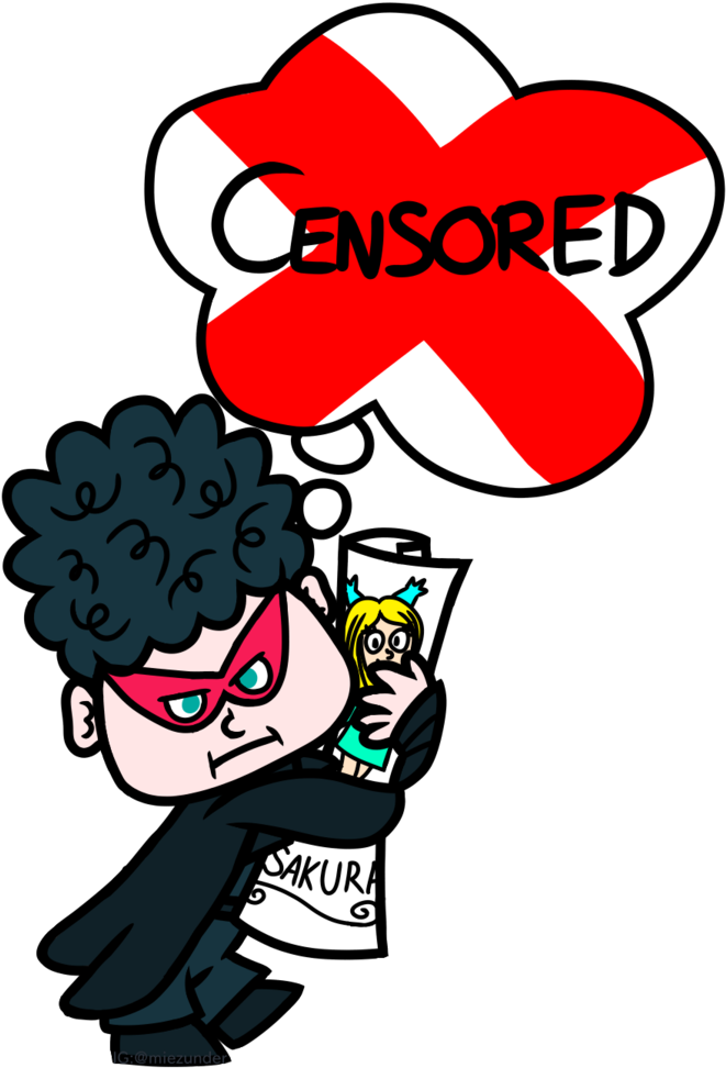 Noodle Thinks But It - Cartoon Clipart (752x1063), Png Download