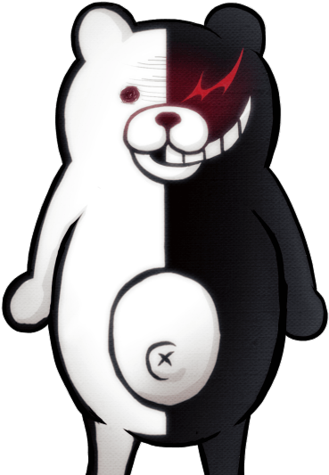 Dangan Ronpa Monobear Sprites Clipart (960x560), Png Download