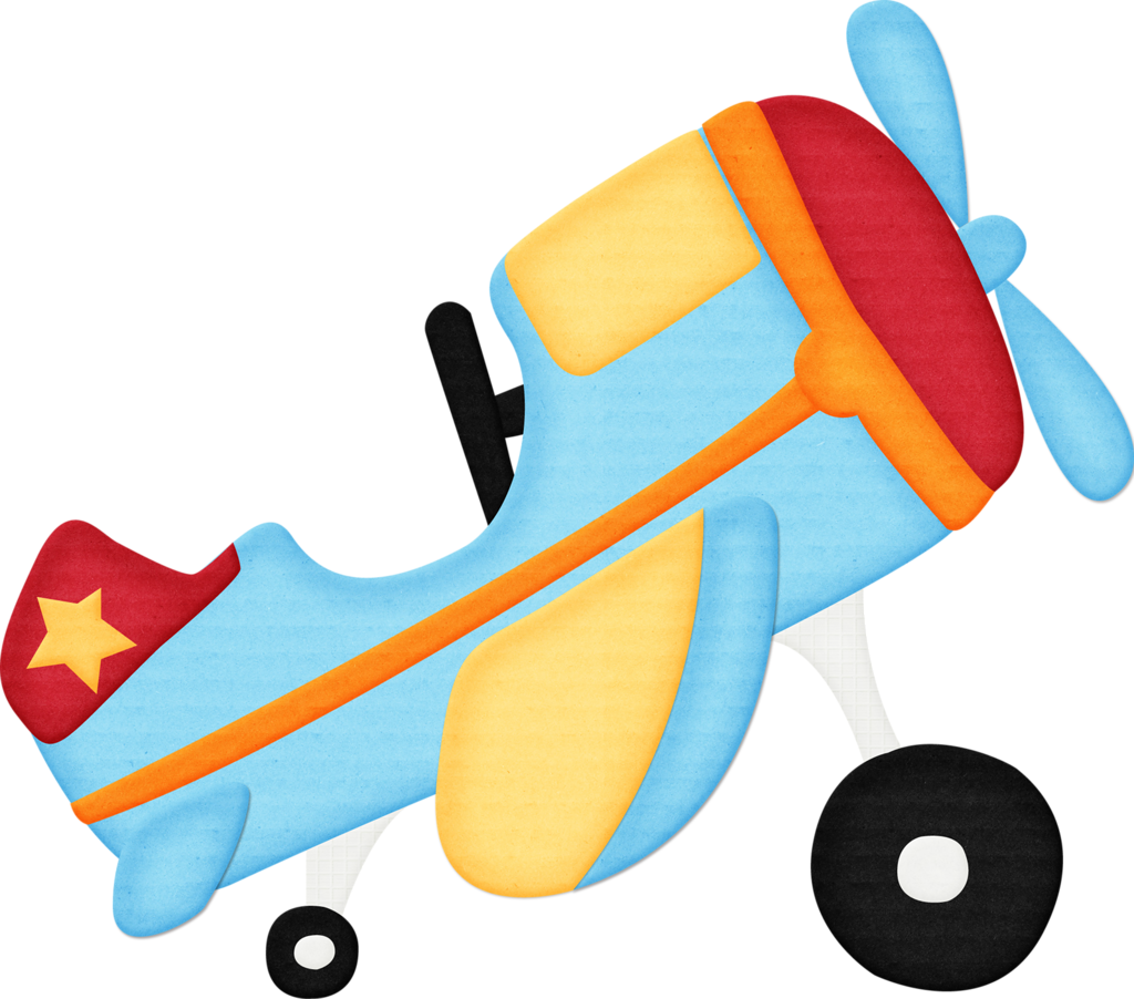 *✿**✿*muevete*✿**✿* - Avião De Brinquedo Png Clipart (1024x902), Png Download