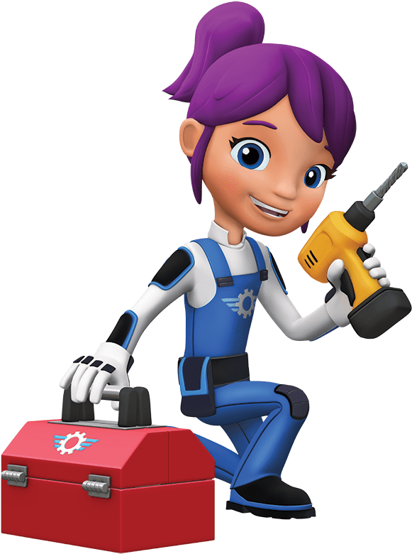 Classic Trucks Clip Art - Blaze And Monster Machines Gabby - Png Download (604x800), Png Download