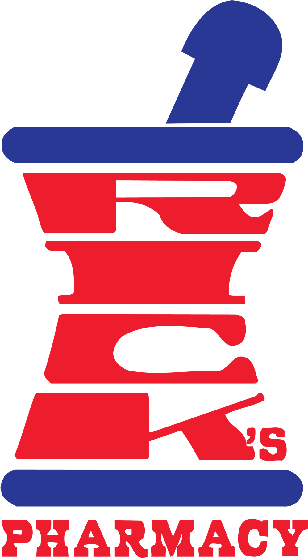 Rick's Pharmacy Clipart (1000x1817), Png Download