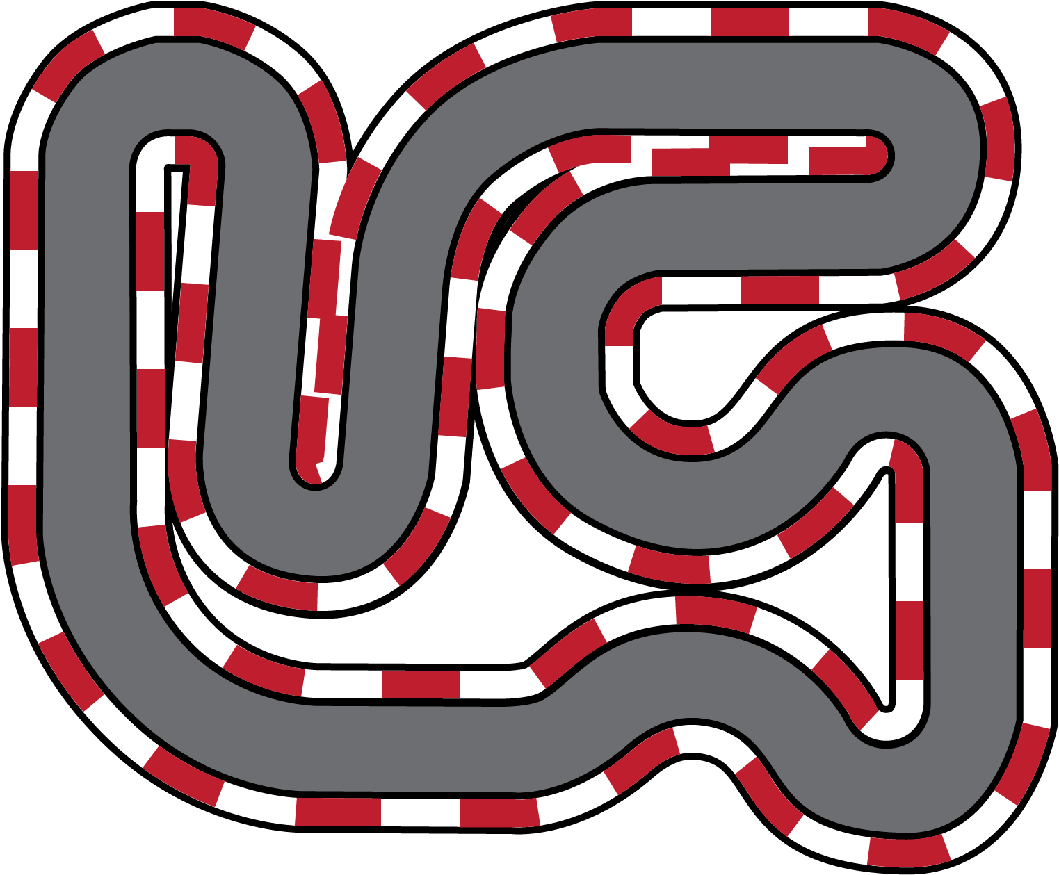 Le Mans - Autobahn Indoor Speedway & Events - Memphis, Tn Clipart (1600x1600), Png Download