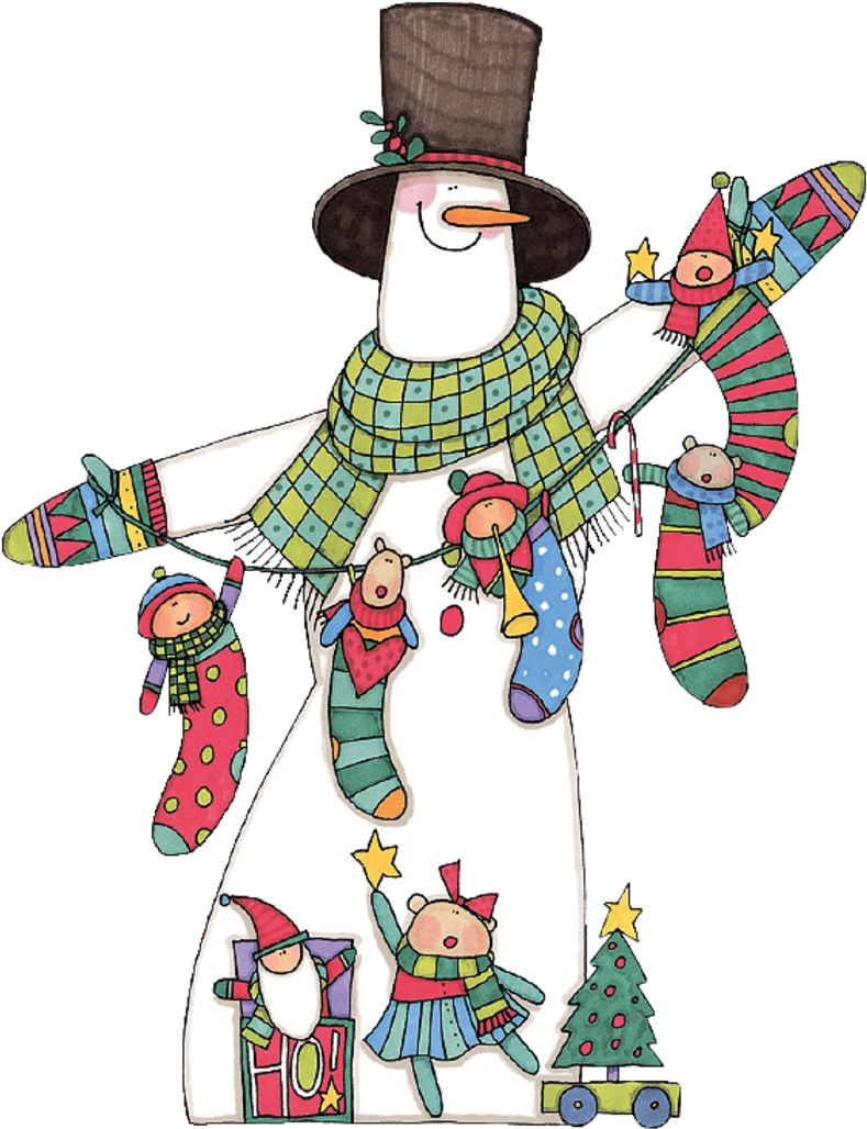 703 - Snowman Clipart (800x1059), Png Download