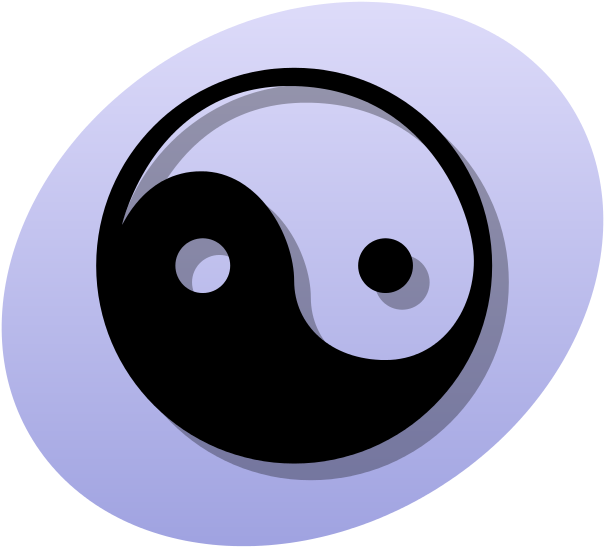 267 × 240 Pixels - Yin Yang Clipart (667x600), Png Download
