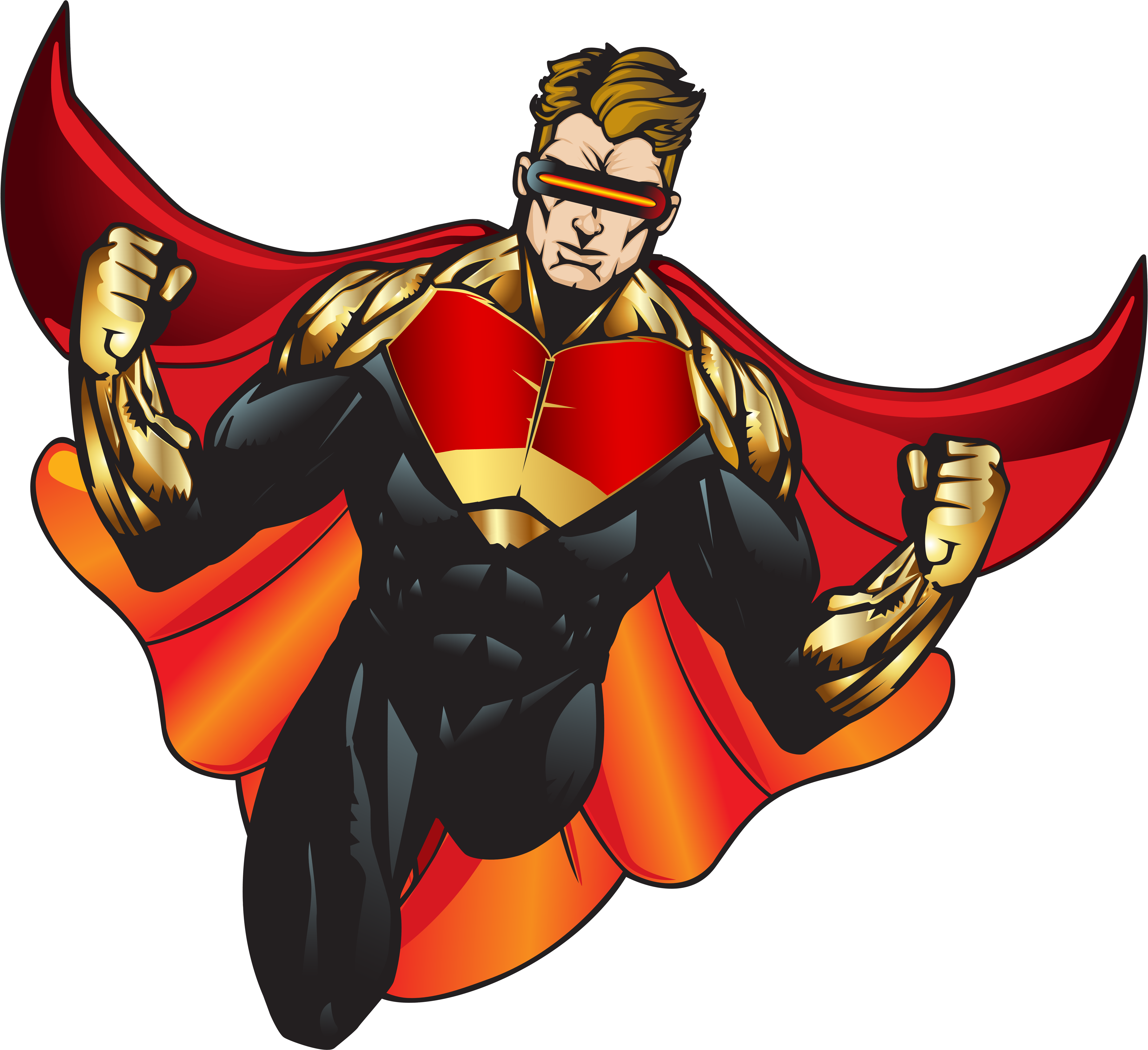 Superhero Png Clipart - Superhero Transparent Png (6227x5588), Png Download