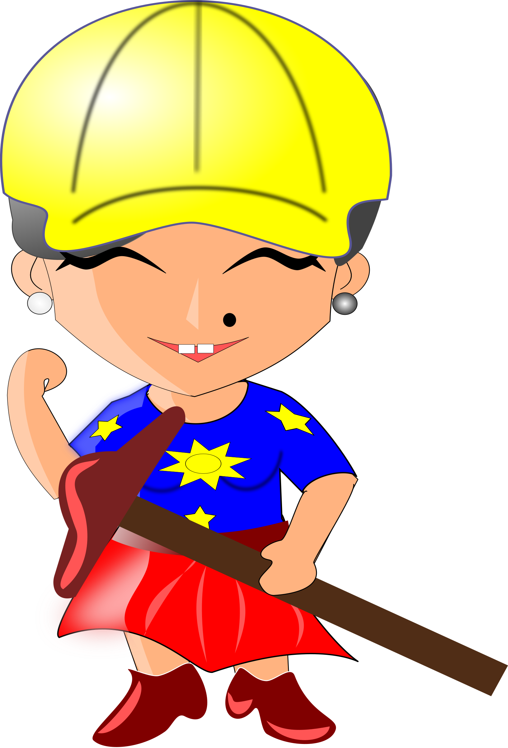 Big Image - Gloria The Architect Clipart (1632x2400), Png Download