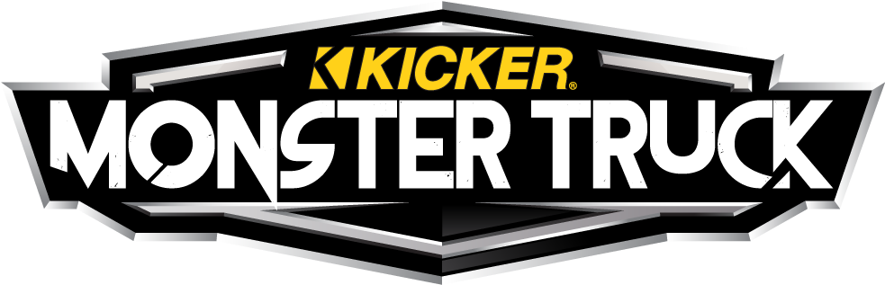 Kicker Monster Truck - Monster Truck Clipart (1000x398), Png Download
