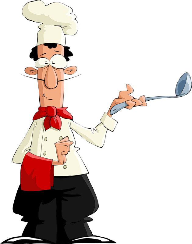 Фото, Автор Kltv251074 На Яндекс - Gambar Animasi Bergerak Chef Clipart (630x800), Png Download