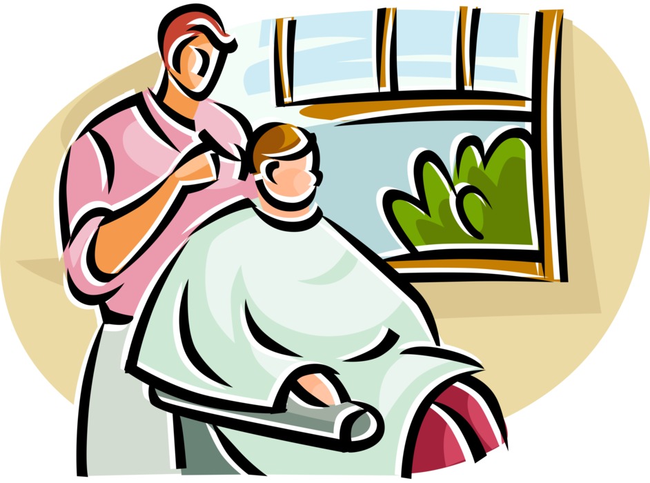 Hair Cutting Clipart Png Transparent Png (640x480), Png Download