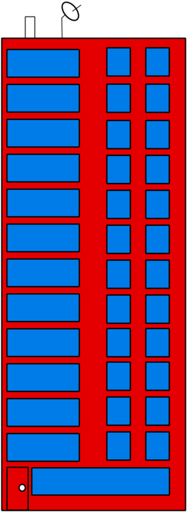 Building Skyscraper Computer Icons House Apartment - El Edificio Clipart - Png Download (1061x750), Png Download