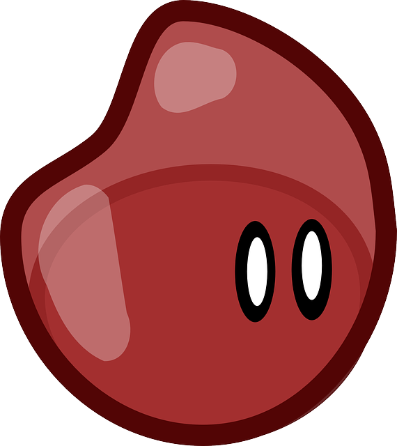 Crankeye Red Jelly Clip Art - Cartoon Jelly - Png Download (534x599), Png Download