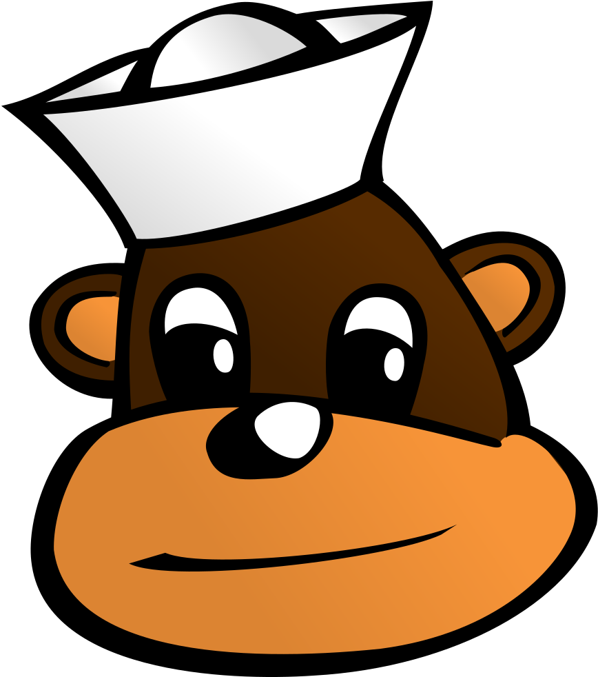 Primate Ape Monkey Chimpanzee Cartoon - Cafepress Custom Monkey Face Baby Blanket Clipart (750x750), Png Download