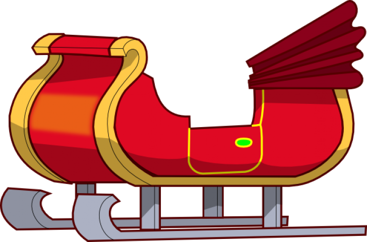 Permalink To Sleigh Clipart - Sleigh Clipart - Png Download (728x480), Png Download
