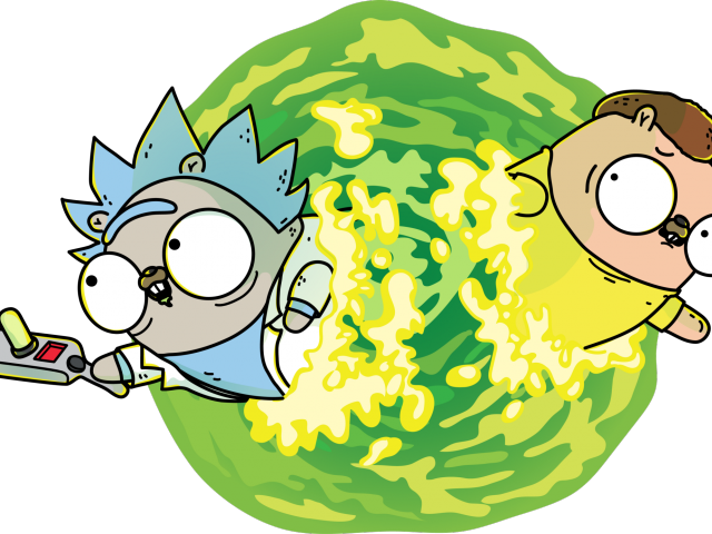 Applause Clipart Remarkable - Transparent Designs Rick And Morty - Png Download (640x480), Png Download