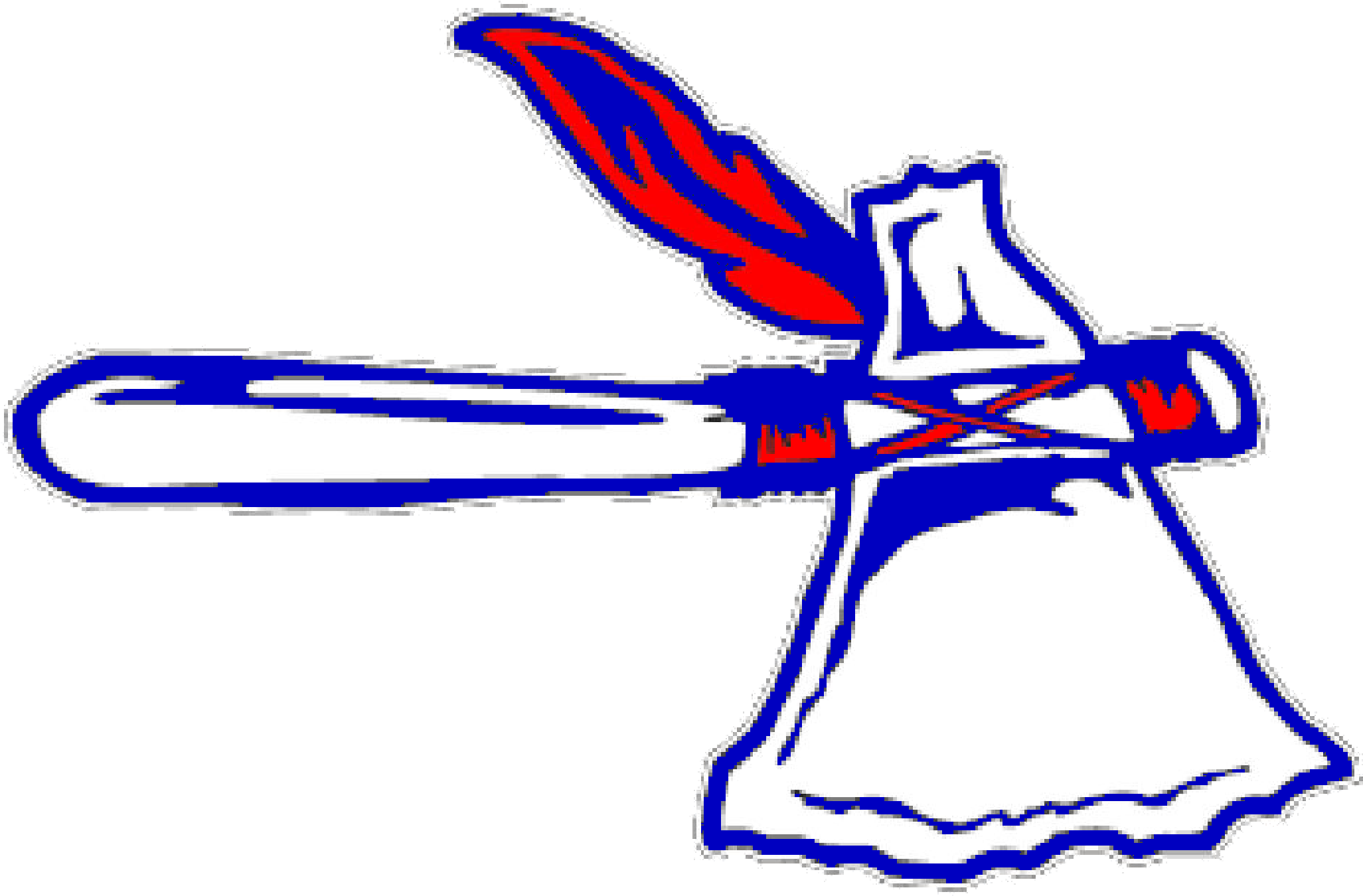 White Tomahawk Cut Free Images - Tomahawk Clipart - Png Download (2343x1534), Png Download