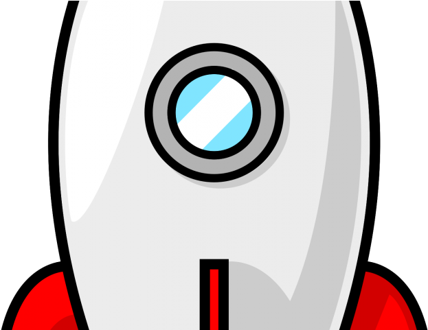 Astronomy Clipart Moon Rocket - Transparent Background Rocket Clipart - Png Download (640x480), Png Download