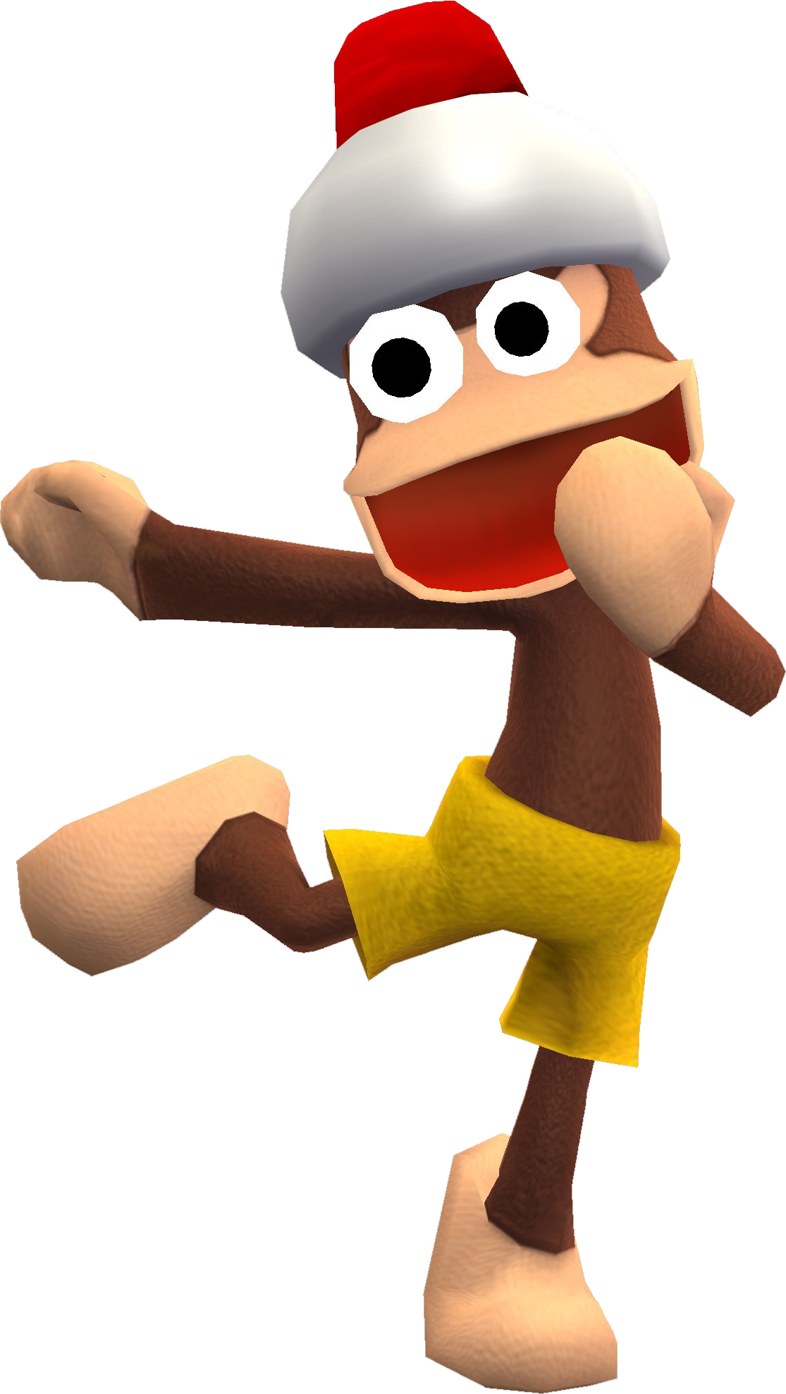 Ape Escape Monkey Clipart (1115x1978), Png Download