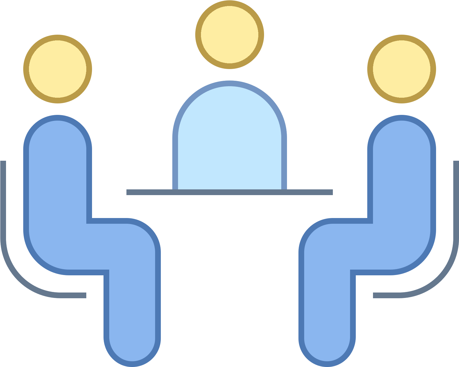 Meeting Png Icon Clipart Free Stock - Clip Art Transparent Png (1600x1600), Png Download