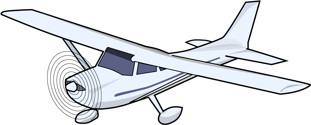 Svg Transparent Library Clip Art Helicopter Transprent - Cessna 406 Plane Cartoon - Png Download (1052x744), Png Download
