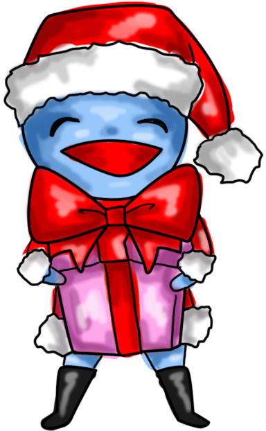 A Nuffnang Christmas Man By Blue Crane Designs Clipart (700x700), Png Download