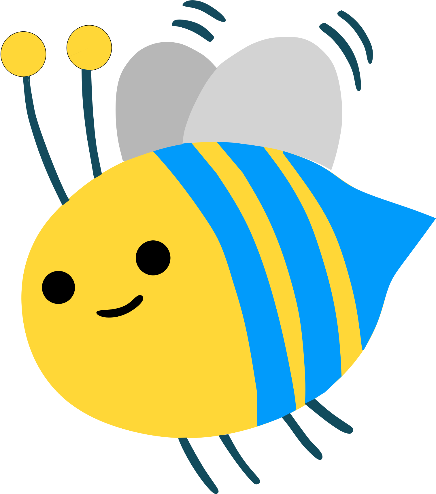 Bumble Bee Bubbles - Soap Clipart (1539x1729), Png Download