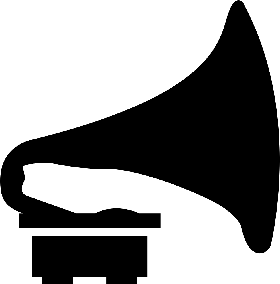 Vintage Music Disc Player Comments - Equipo De Sonido Antiguo Para Colorear Clipart (982x996), Png Download