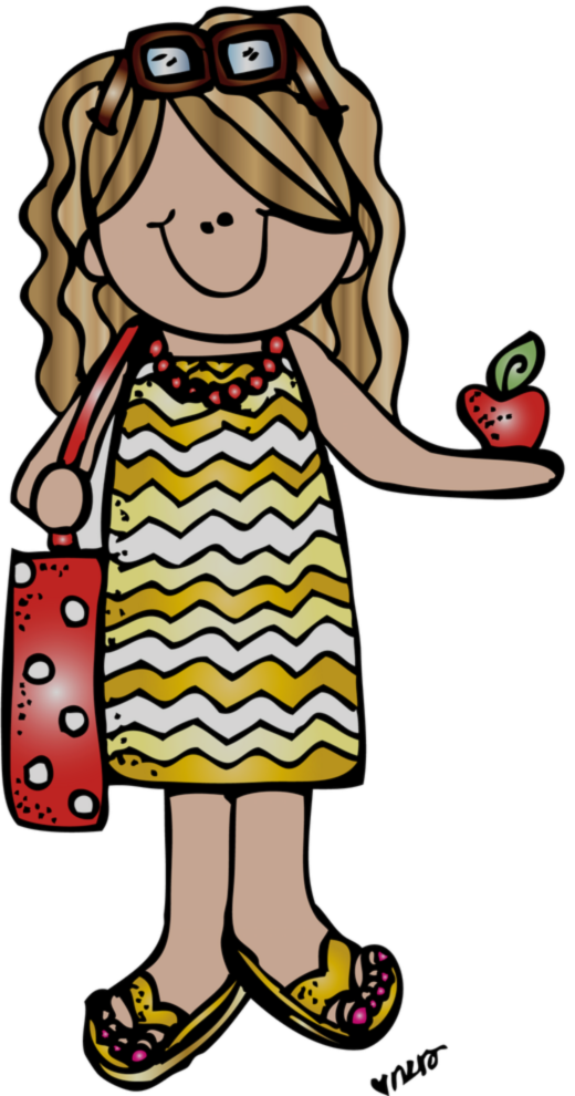 Caricaturas De Dibujos Infantiles Bonitos Jen R 2 Short - Melonheadz Teacher Clipart - Png Download (520x990), Png Download