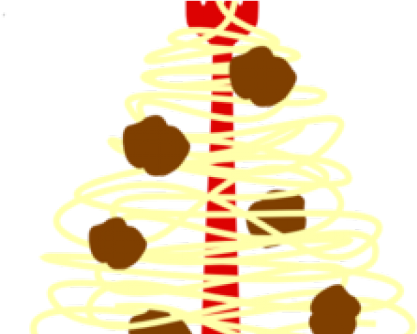 Christmas Cliparts Pasta - Spaghetti With Meatballs - Png Download (640x480), Png Download