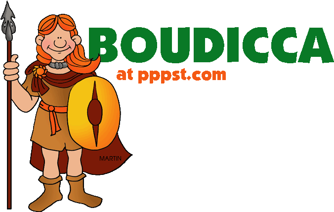 Rome Clipart Britain For Kid - Boudicca For Kids - Png Download (709x437), Png Download